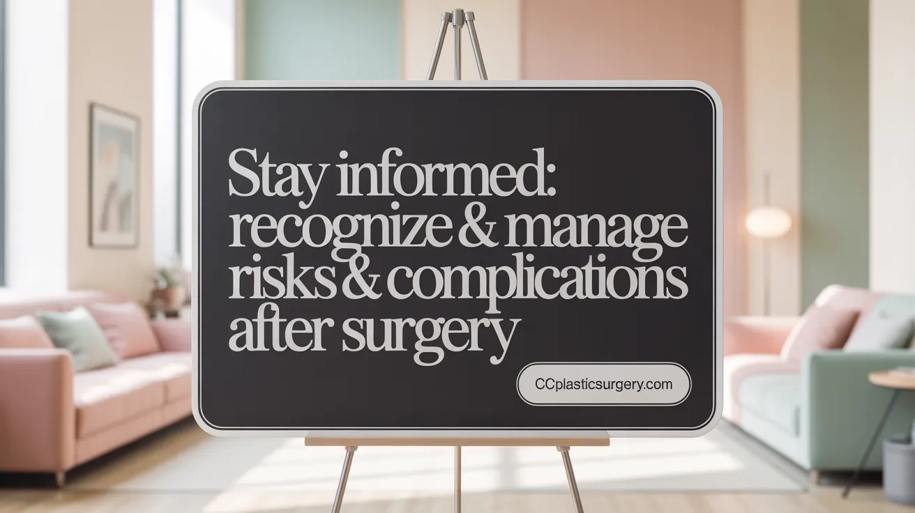 Stay Informed: Recognize &amp; Manage Risks &amp; Complications After Surgery