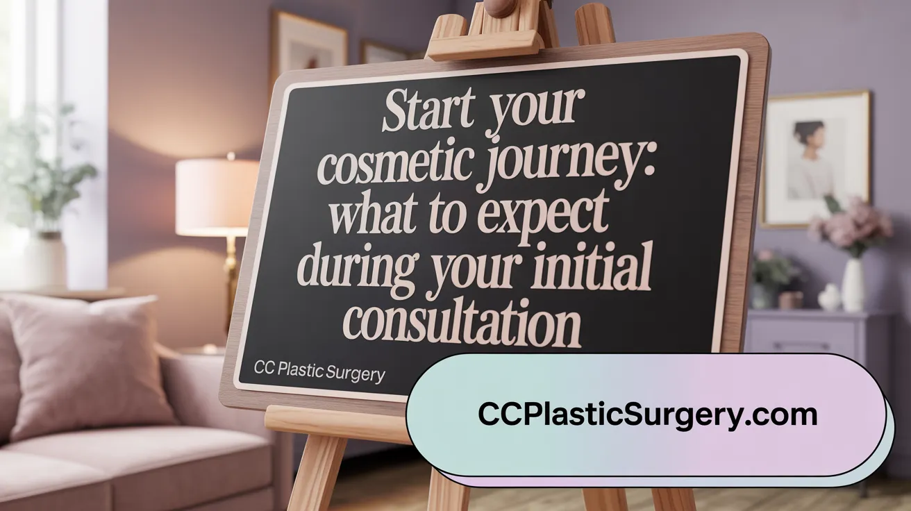 Start Your Cosmetic Journey: What to Expect During Your Initial Consultation