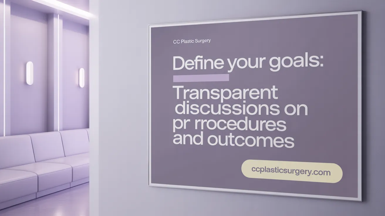 Define Your Goals: Transparent Discussions on Procedures and Outcomes