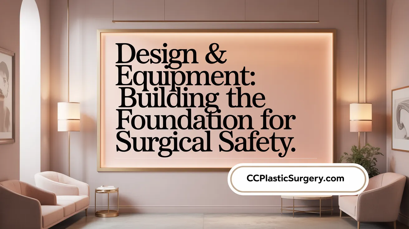 Design &amp; Equipment: Building the Foundation for Surgical Safety