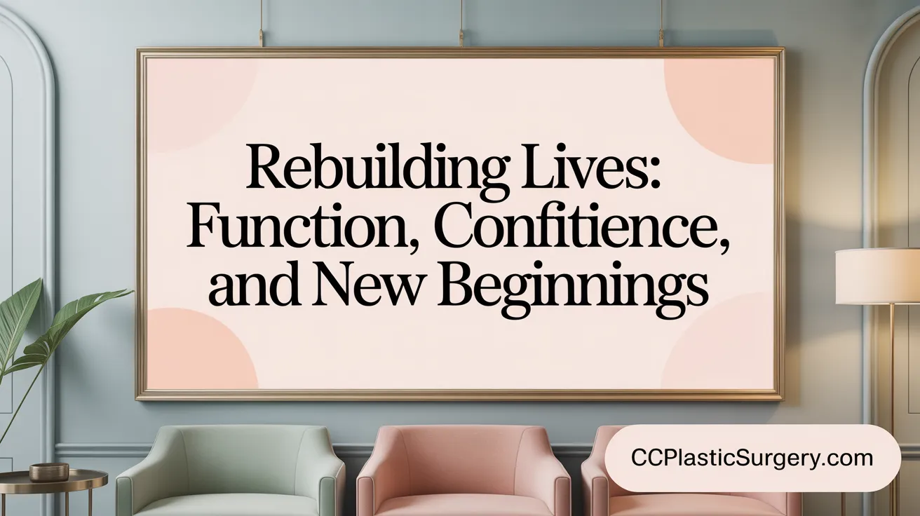 Rebuilding Lives: Function, Confidence, and New Beginnings