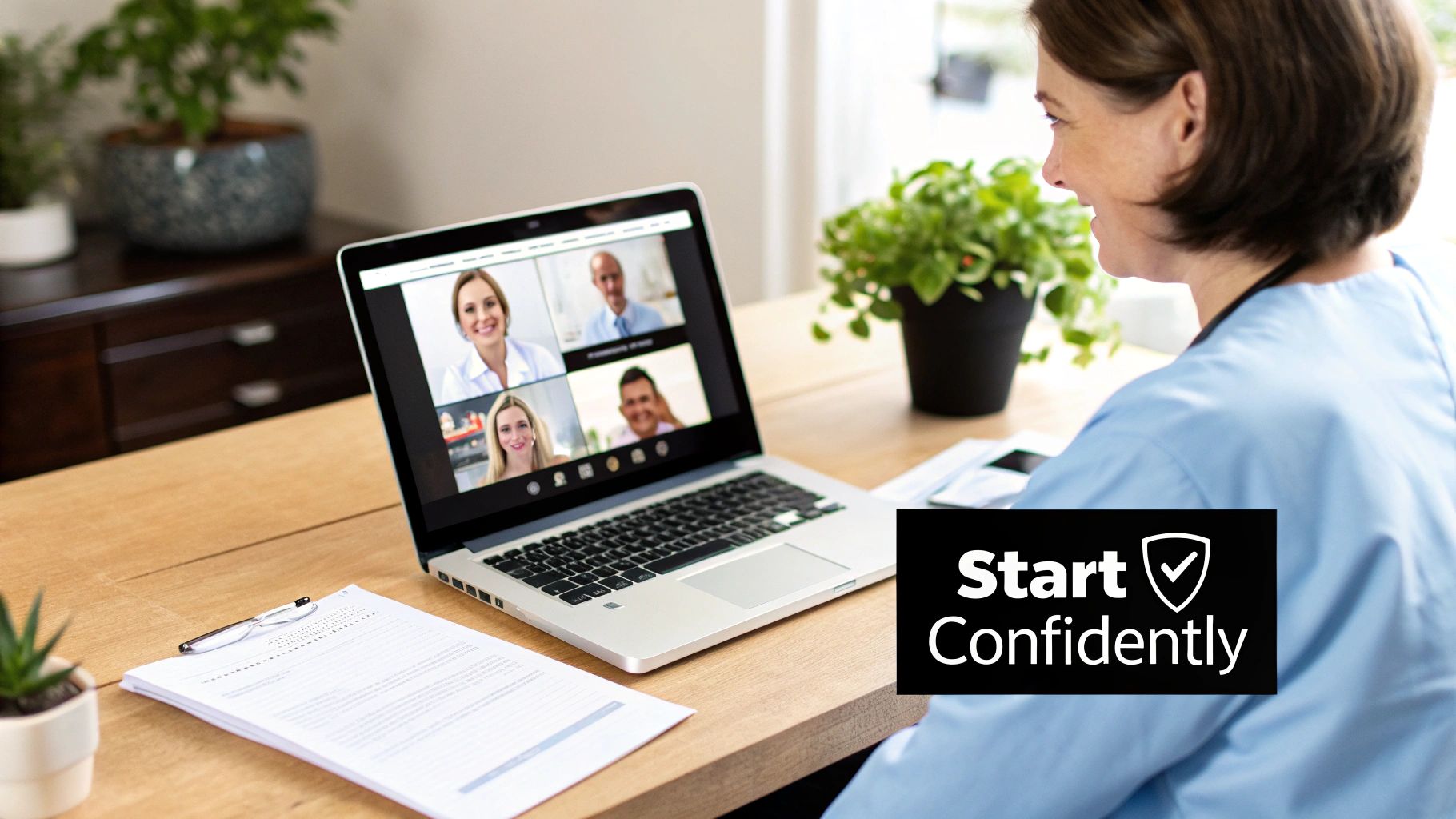 An operating room with modern surgical equipment, representing a professional plastic surgery environment.