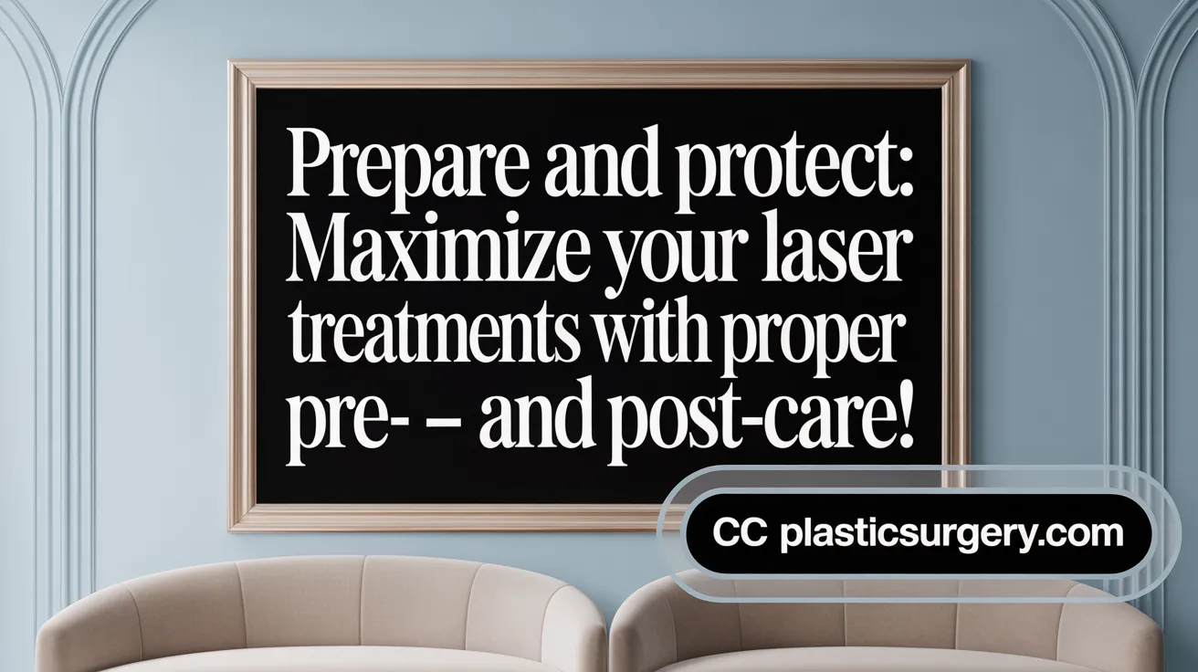 Prepare and Protect: Maximize Your Laser Treatments with Proper Pre- and Post-Care!