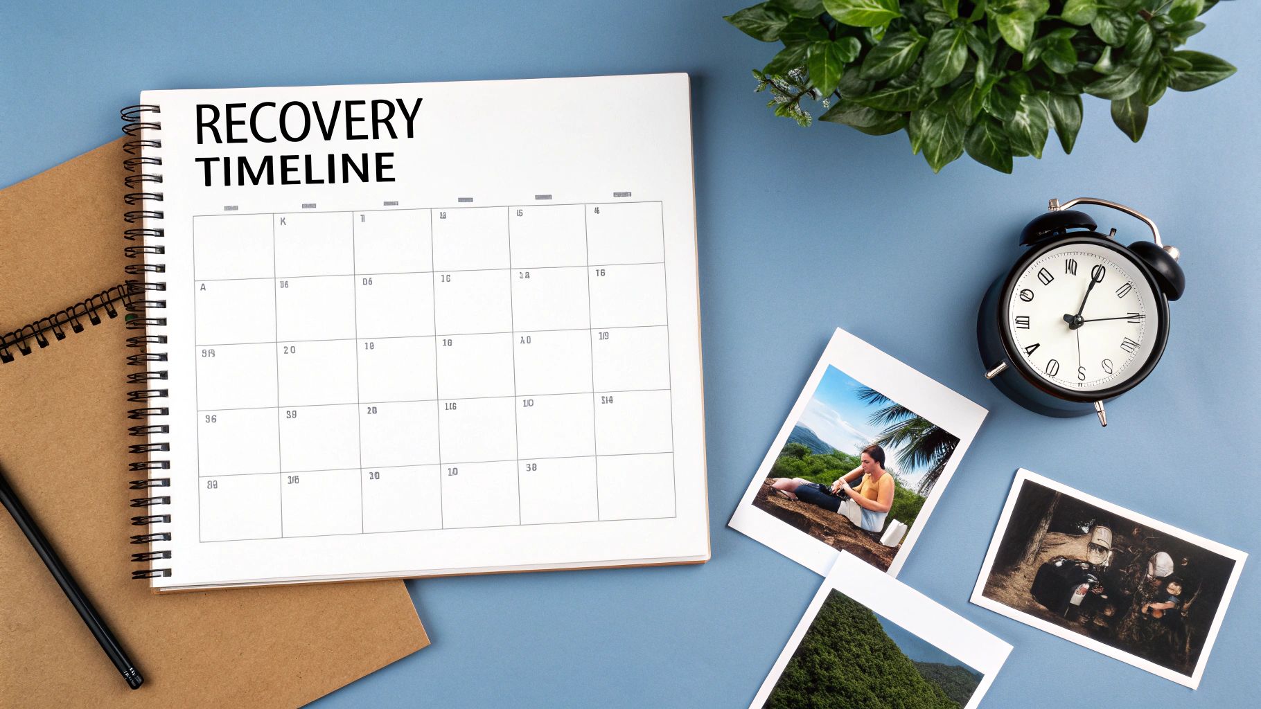 A woman looking relaxed with a towel wrapped around her head, suggesting a spa or recovery setting.