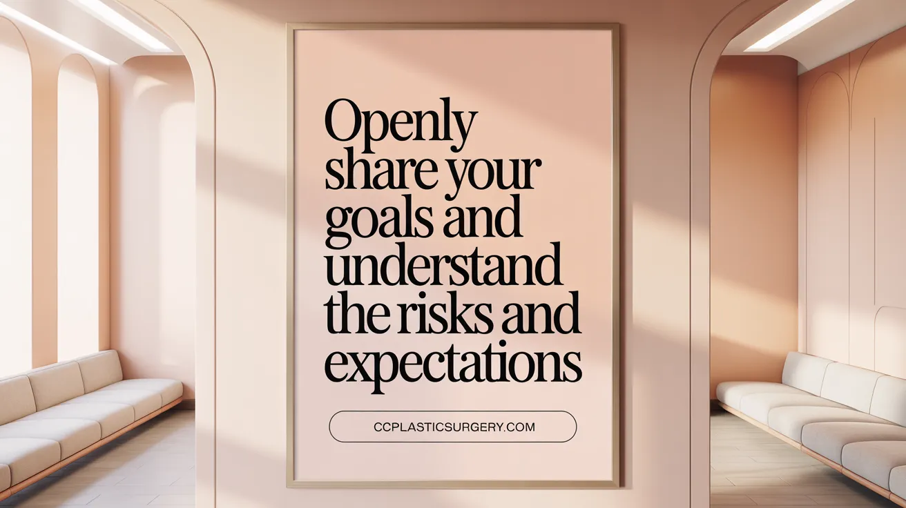 Openly Share Your Goals and Understand the Risks and Expectations