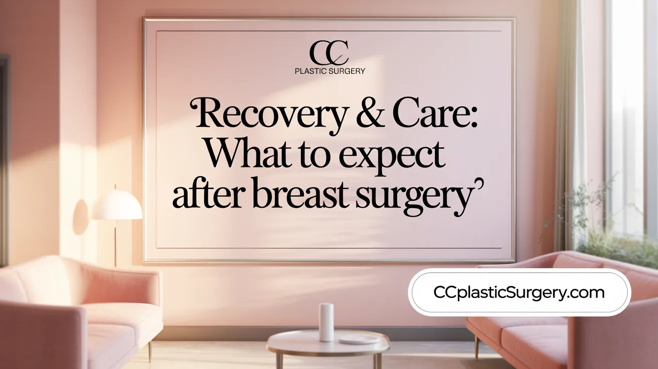 Recovery &amp; Care: What to Expect After Breast Surgery