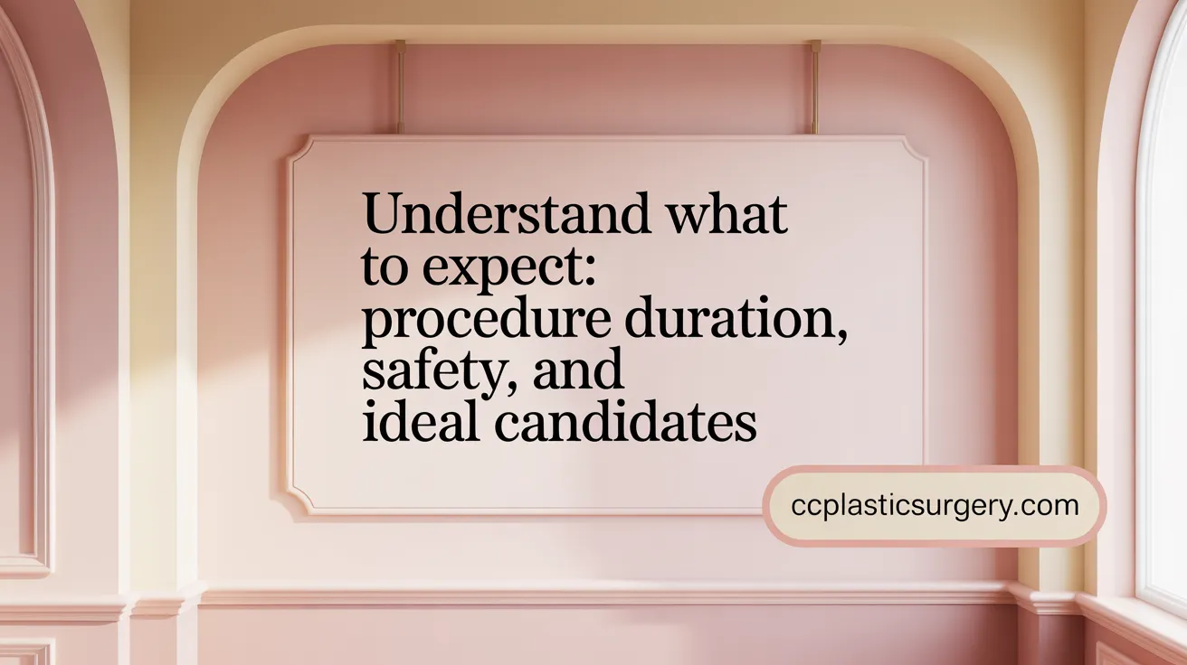 Understand What to Expect: Procedure Duration, Safety, and Ideal Candidates