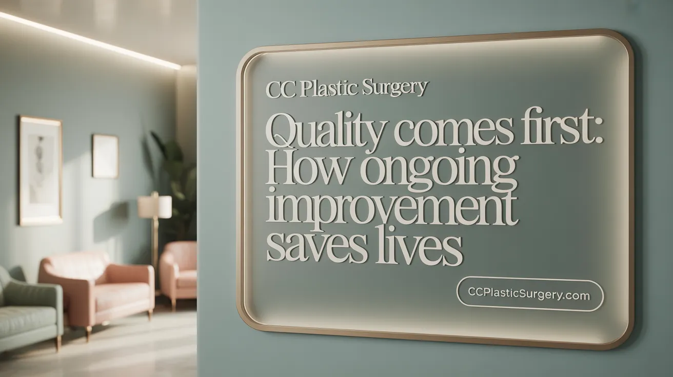 Quality Comes First: How Ongoing Improvement Saves Lives
