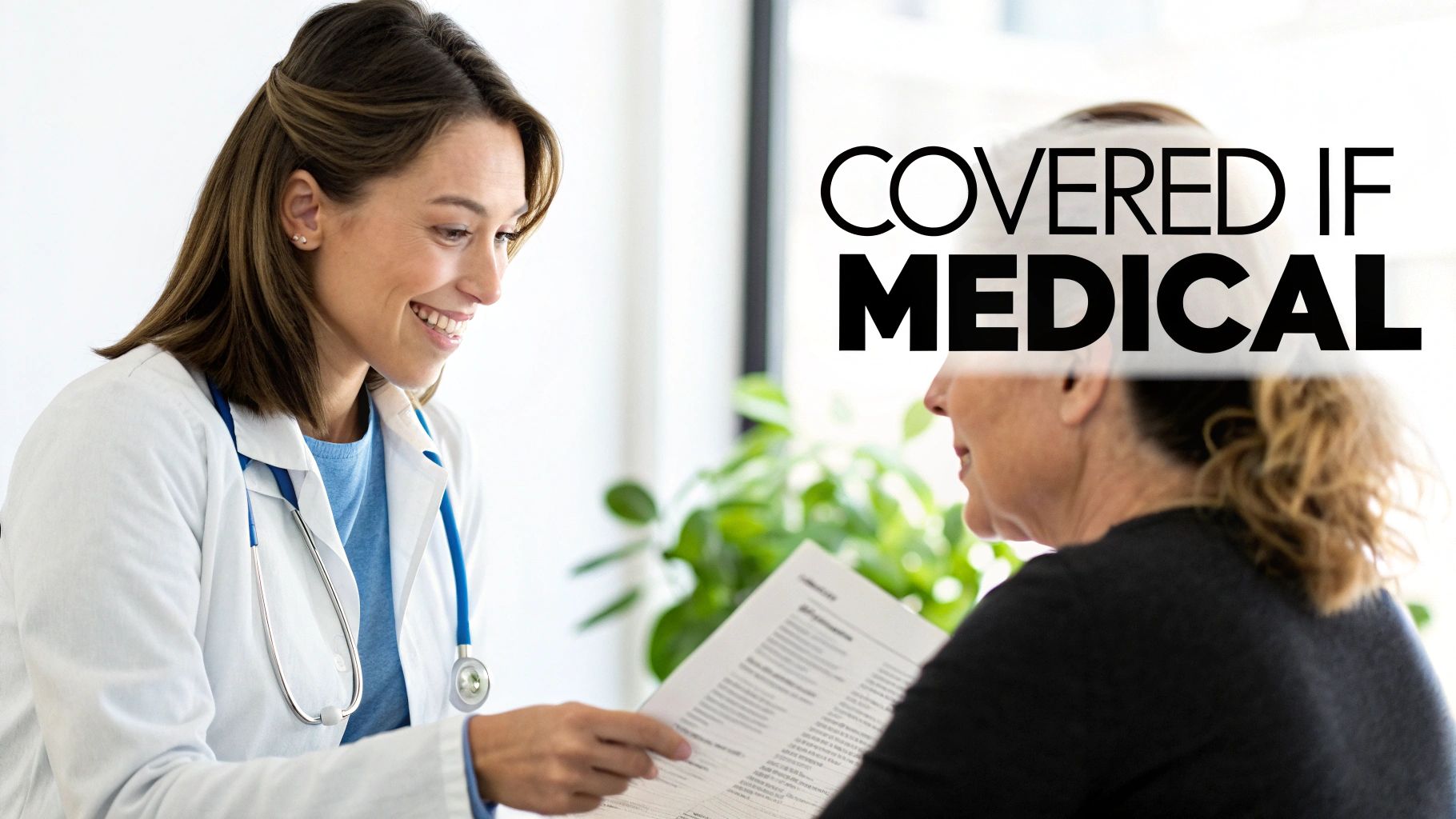 A doctor examining a patient's nasal passages with a medical scope.