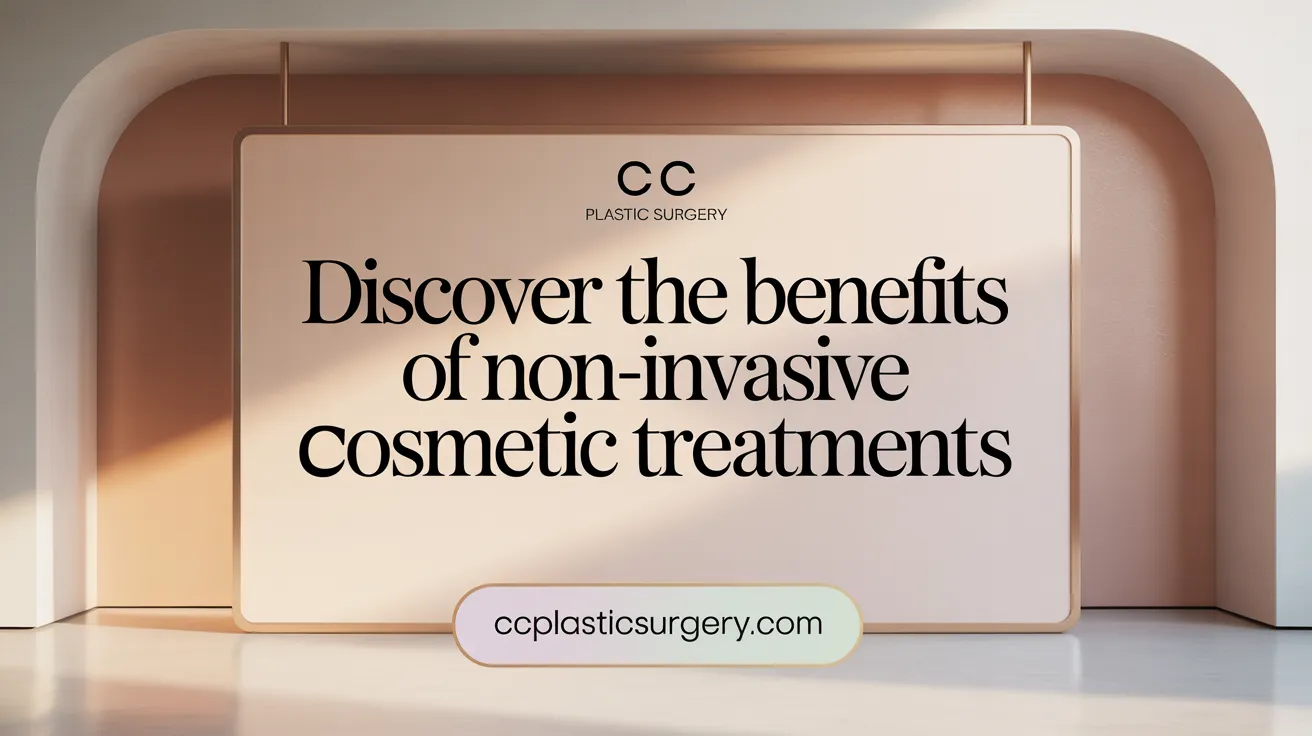 Discover the Benefits of Non-Invasive Cosmetic Treatments