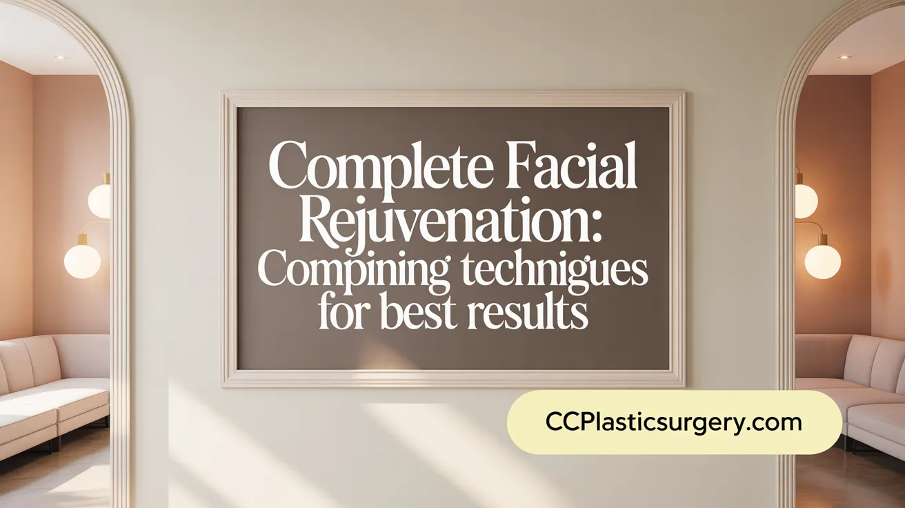Complete Facial Rejuvenation: Combining Techniques for Best Results