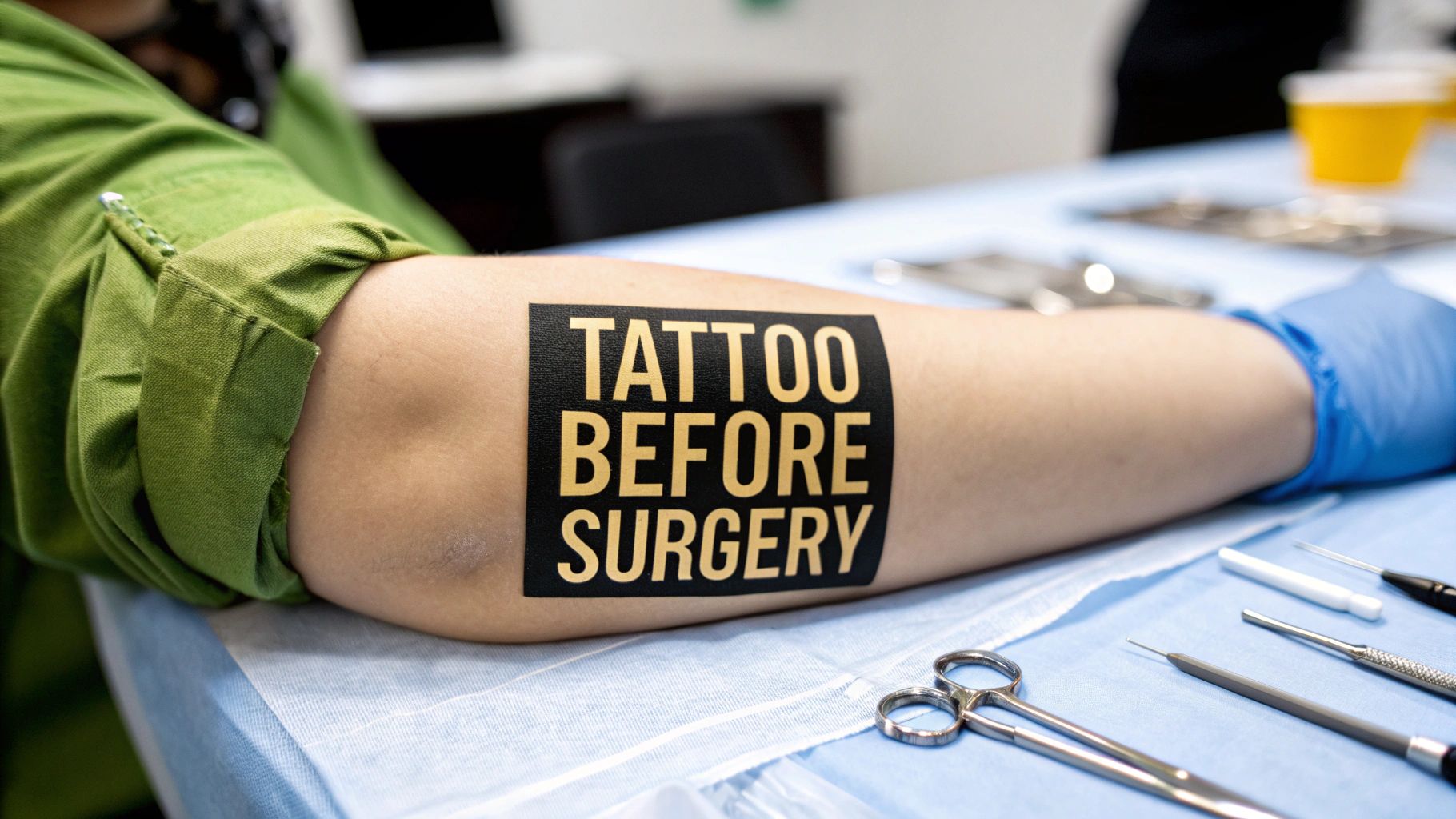 can i get a tattoo before surgery: Safety, timing, and tips
