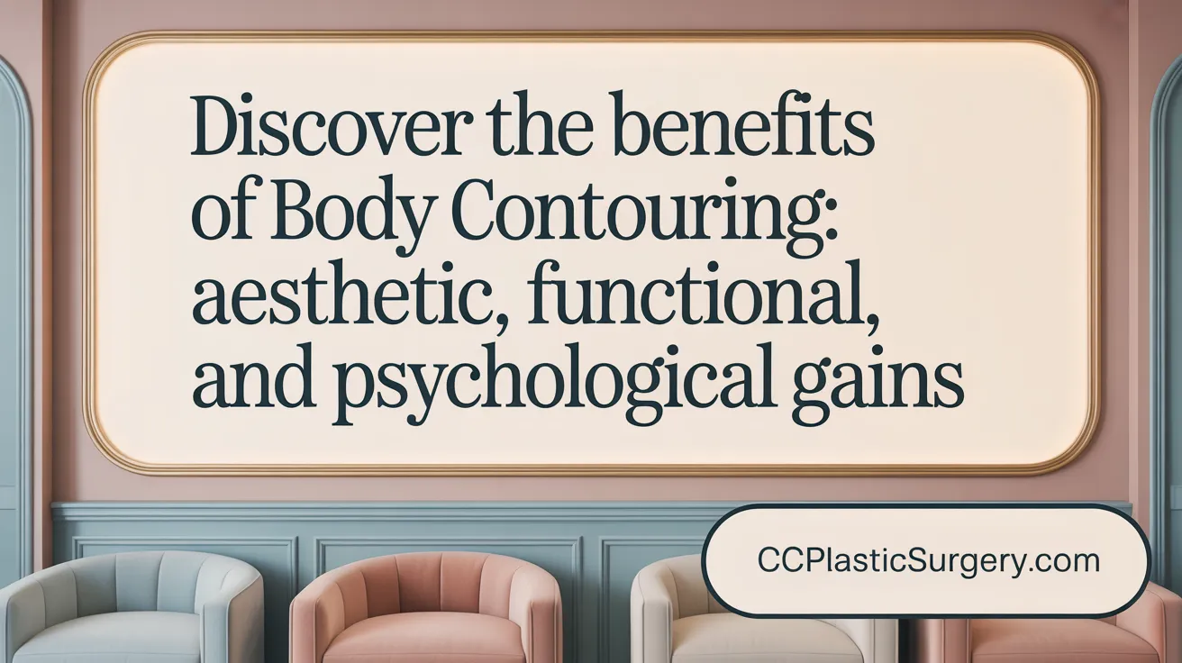 Discover the Benefits of Body Contouring: Aesthetic, Functional, and Psychological Gains