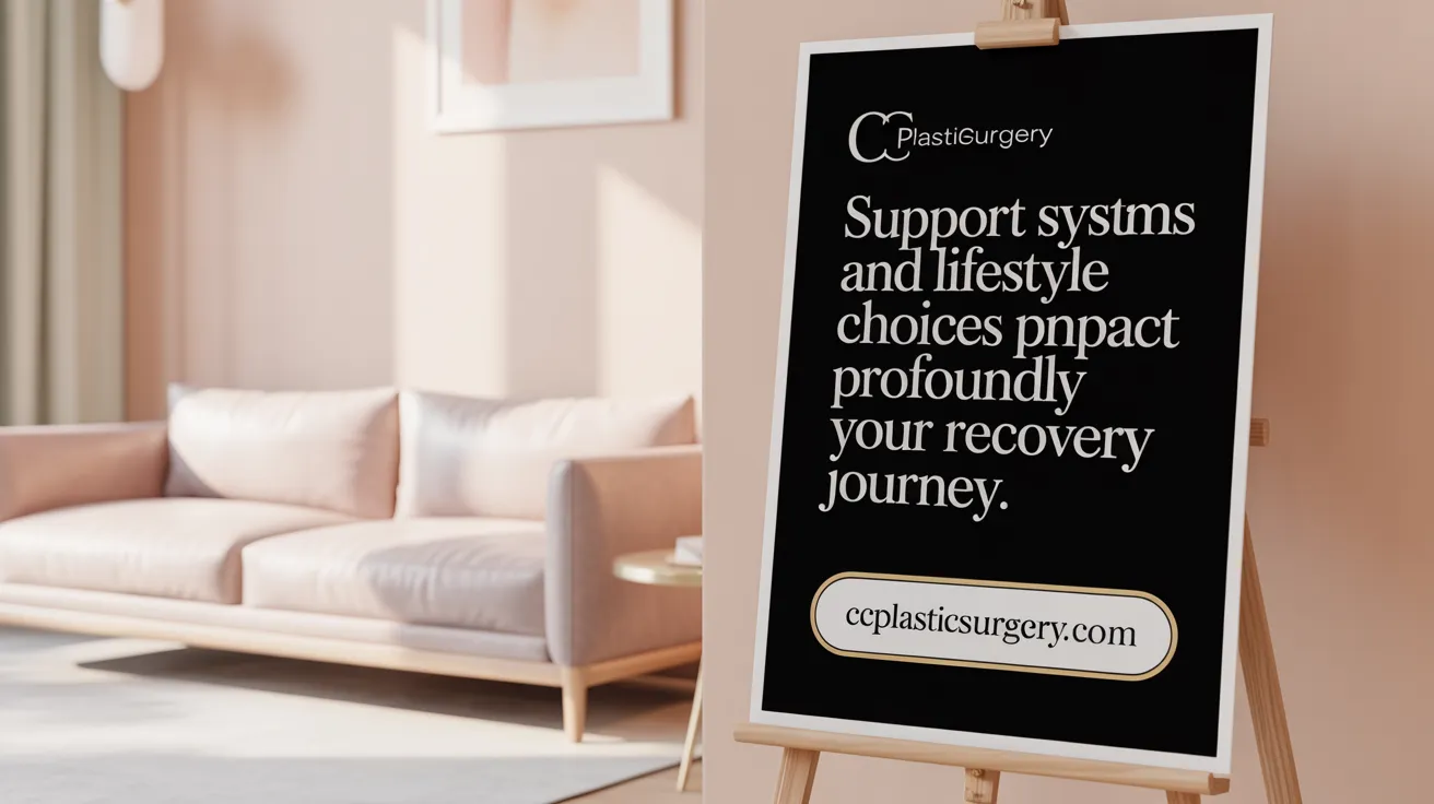 Support systems and lifestyle choices profoundly impact your recovery journey.