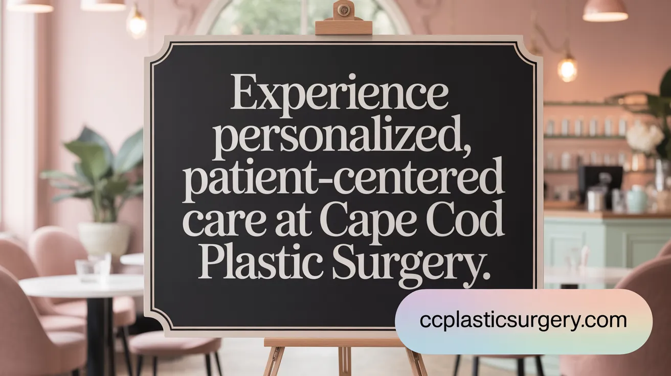 Experience Personalized, Patient-Centered Care at Cape Cod Plastic Surgery