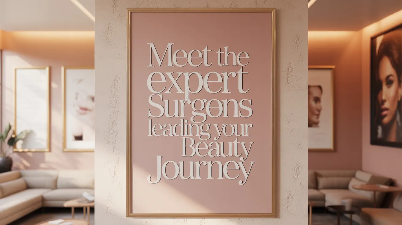Meet the Expert Surgeons Leading Your Beauty Journey