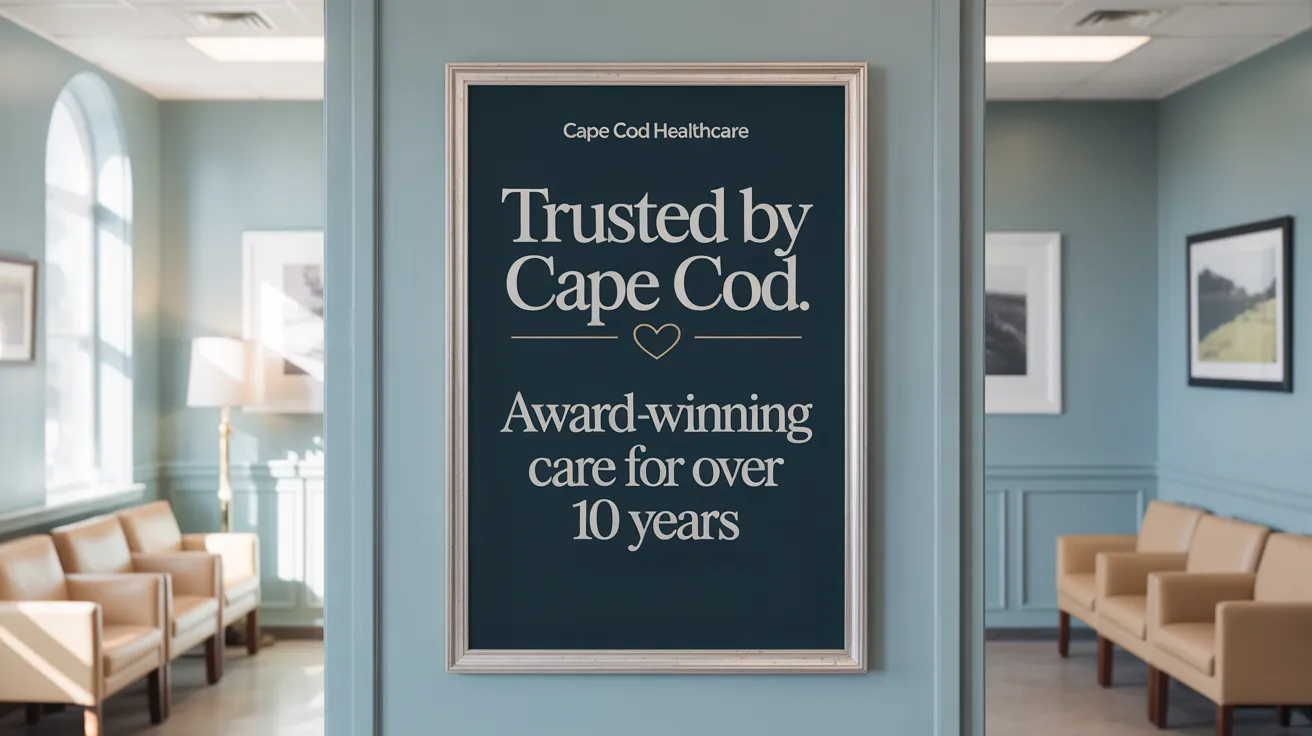 Trusted by Cape Cod: Award-Winning Care for Over 10 Years