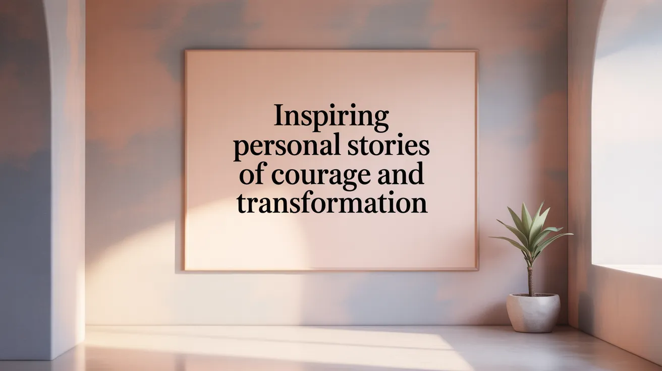 Inspiring Personal Stories of Courage and Transformation