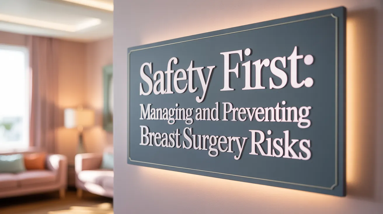 Safety First: Managing and Preventing Breast Surgery Risks