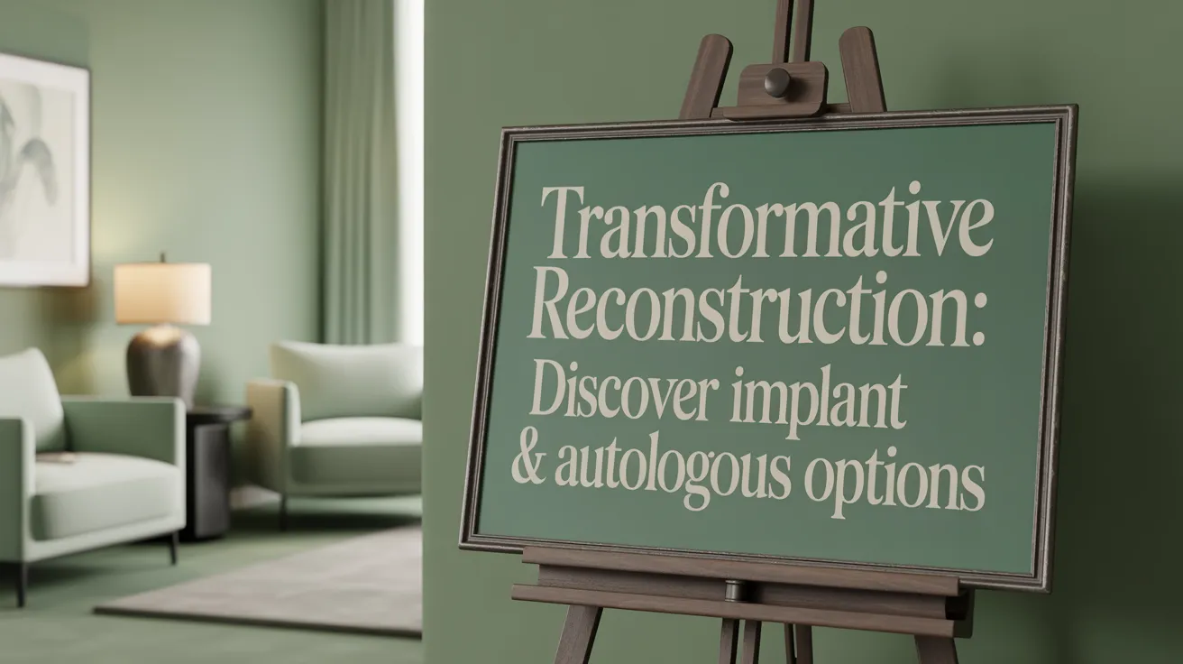 Transformative Reconstruction: Discover Implant &amp; Autologous Options