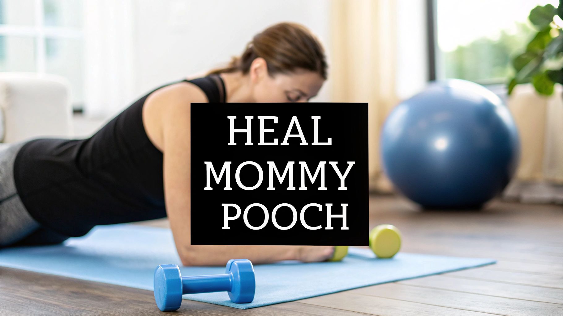 A Practical Guide to Healing the Mommy Pooch: how to get rid of mommy pooch