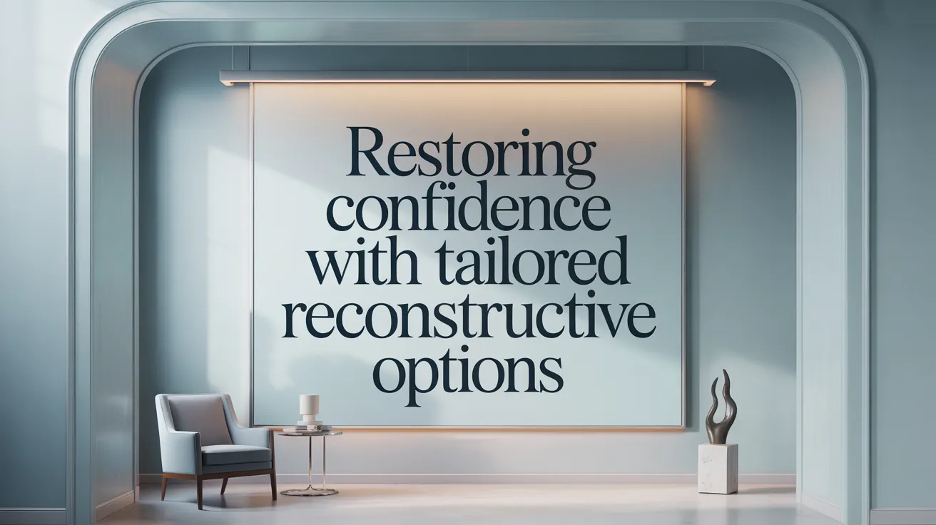 Restoring Confidence with Tailored Reconstructive Options