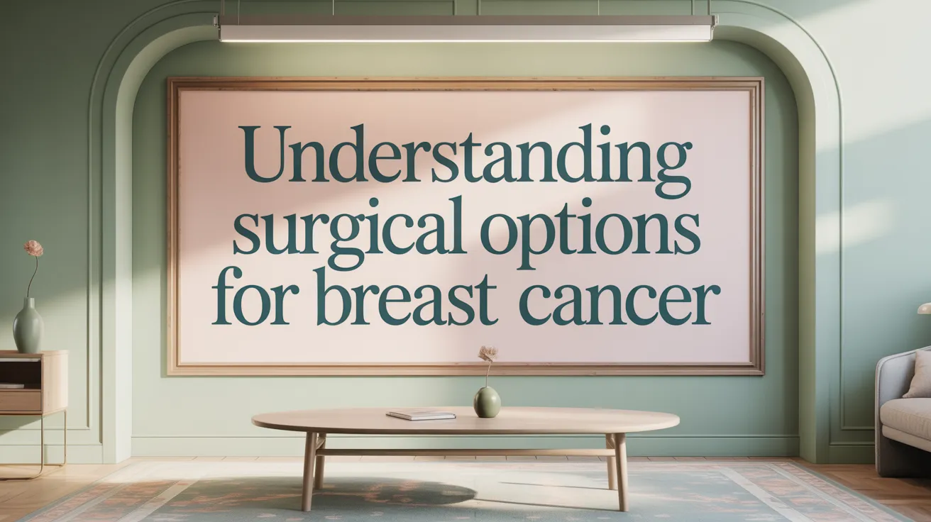 Understanding Surgical Options for Breast Cancer