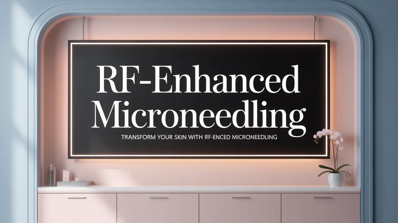Transform Your Skin with RF-Enhanced Microneedling!