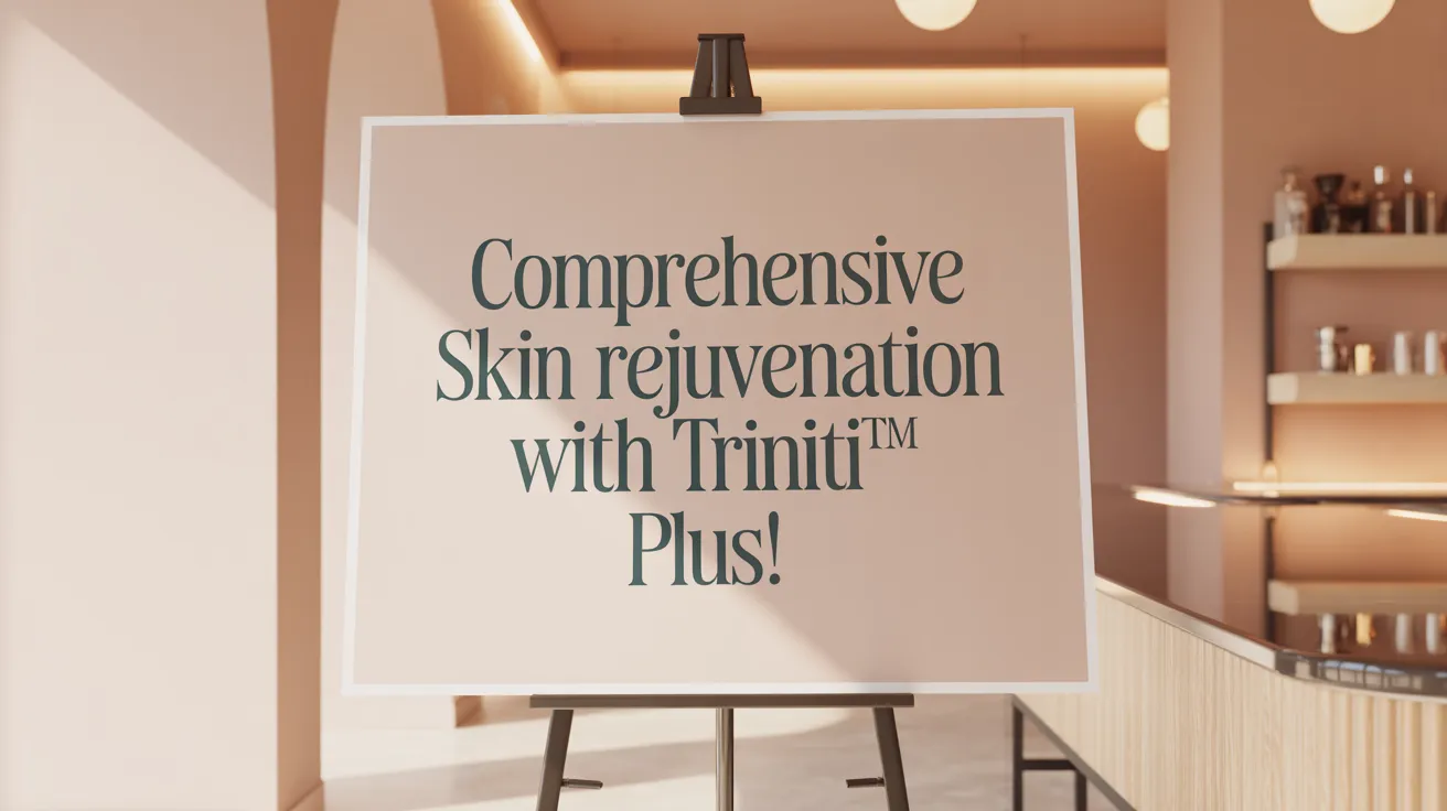 Comprehensive Skin Rejuvenation with Triniti™ Plus!