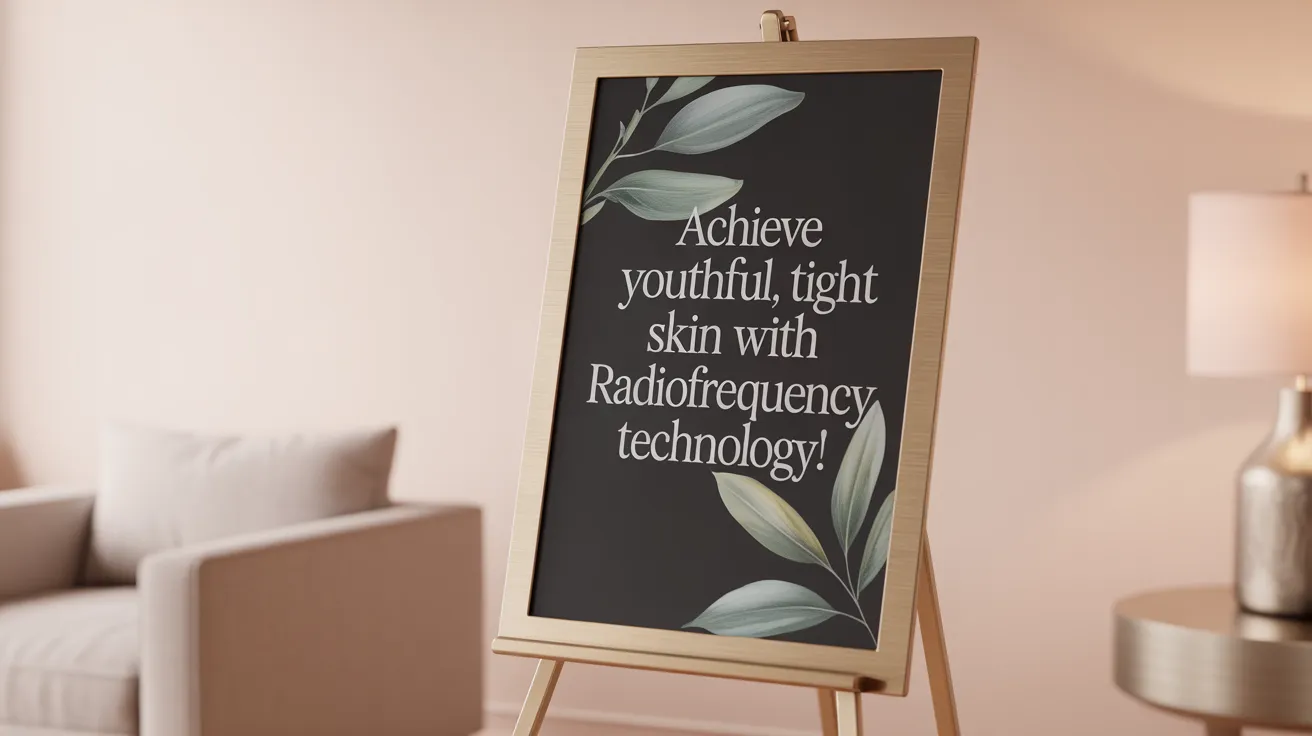 Achieve Youthful, Tight Skin with Radiofrequency Technology!