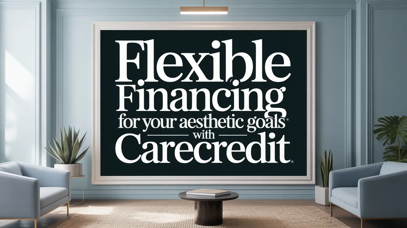 Flexible Financing for Your Aesthetic Goals with CareCredit