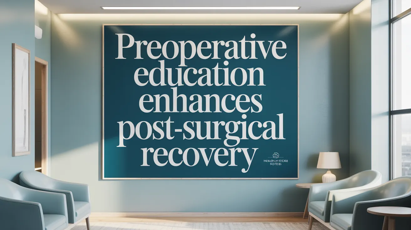 Preoperative Education Enhances Post-Surgical Recovery