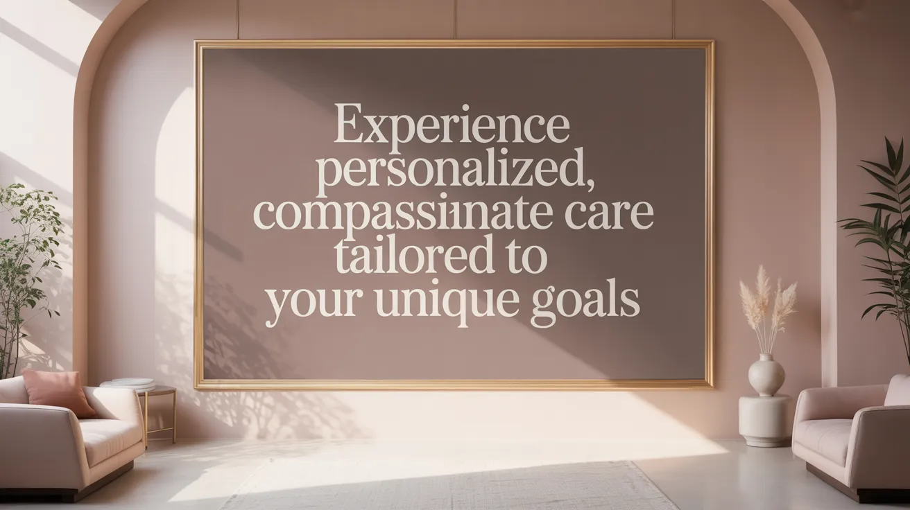 Experience Personalized, Compassionate Care Tailored to Your Unique Goals