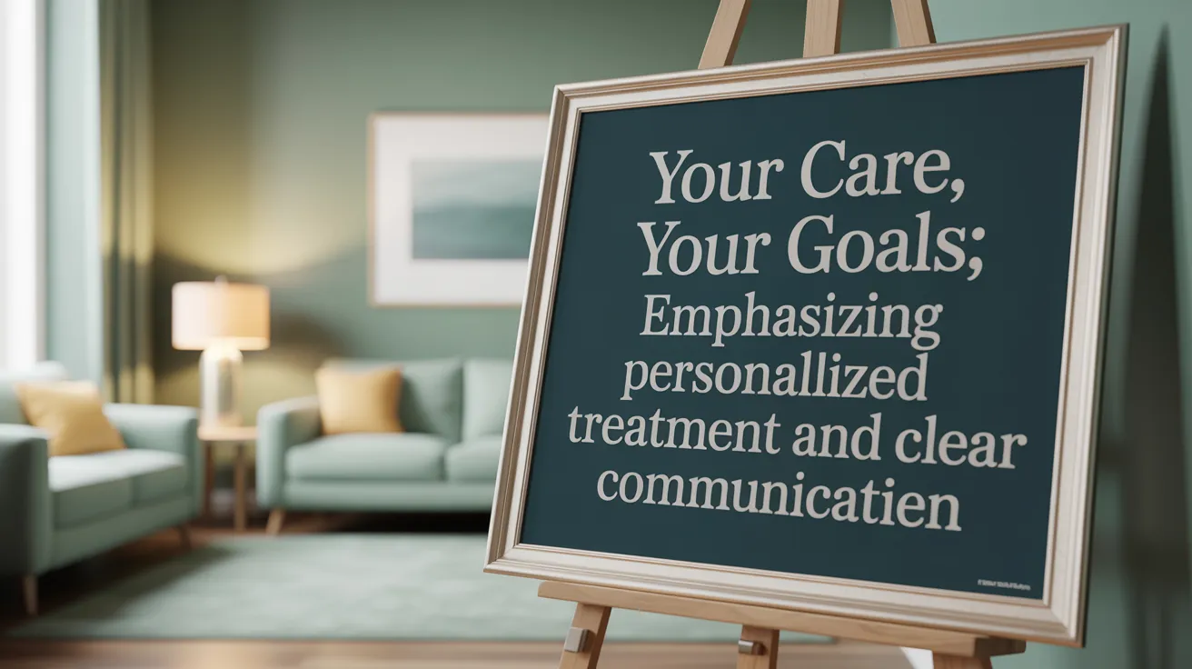 Your Care, Your Goals: Emphasizing Personalized Treatment and Clear Communication