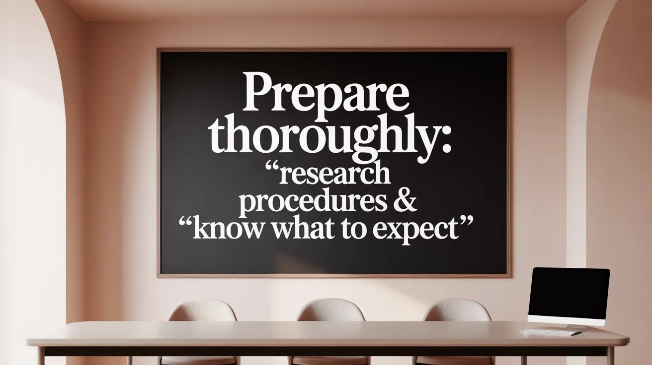 Prepare Thoroughly: Research Procedures &amp; Know What to Expect