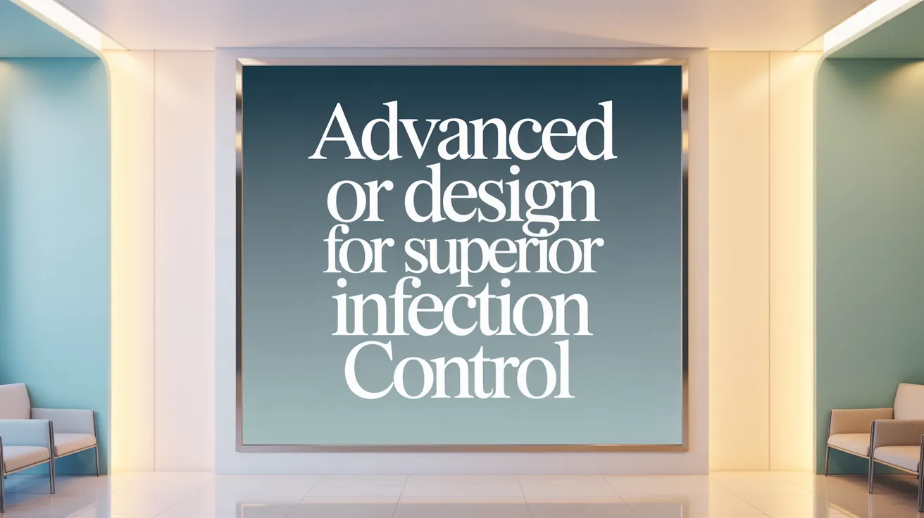Advanced OR Design for Superior Infection Control