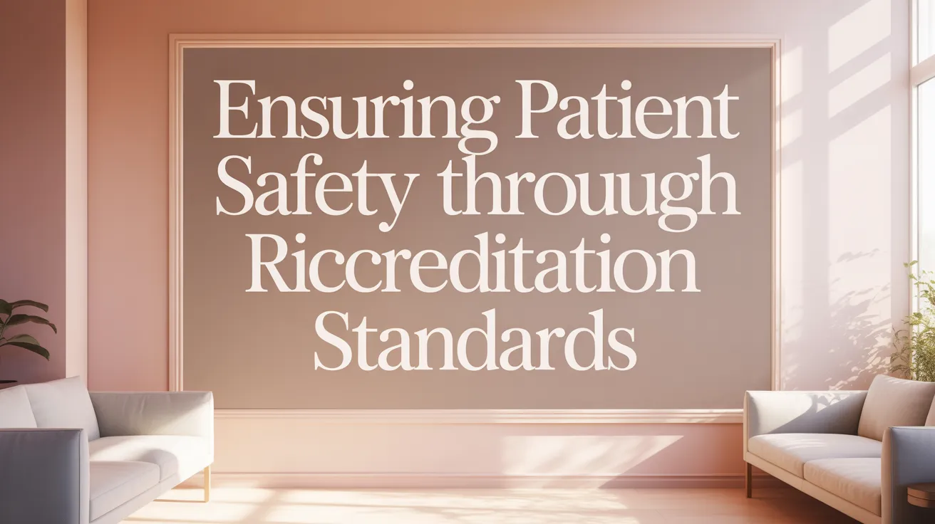 Ensuring Patient Safety Through Rigorous Accreditation Standards