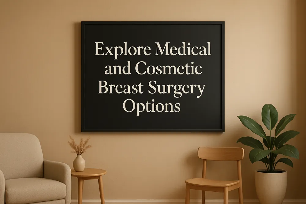Explore Medical and Cosmetic Breast Surgery Options