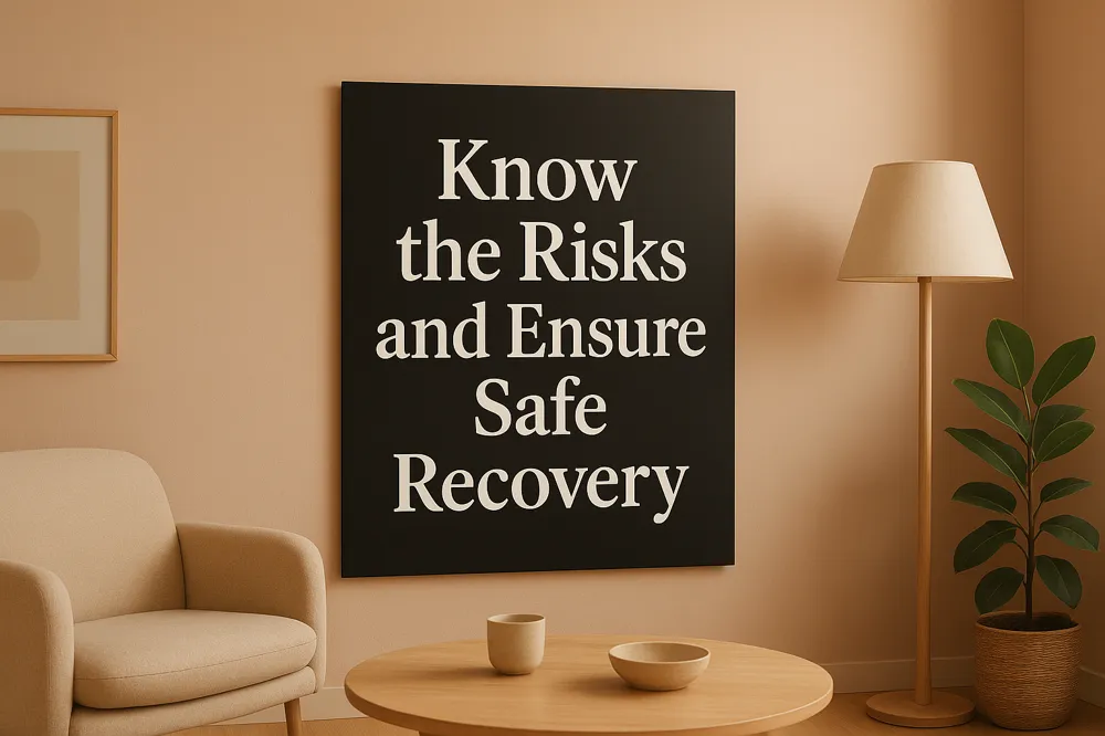 Know the Risks and Ensure Safe Recovery