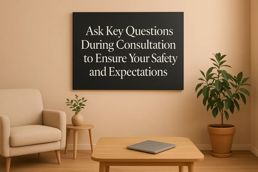 Ask Key Questions During Consultation to Ensure Your Safety and Expectations