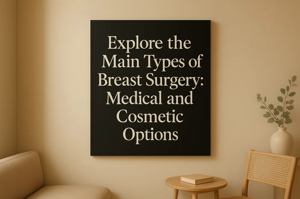 Explore the Main Types of Breast Surgery: Medical and Cosmetic Options