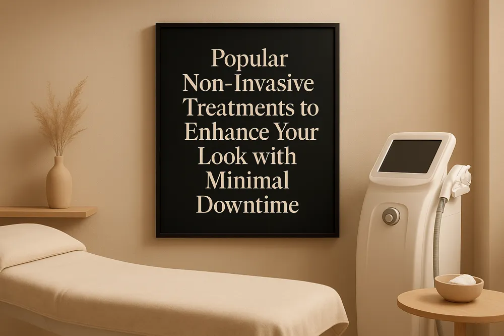 Popular Non-Invasive Treatments to Enhance Your Look with Minimal Downtime