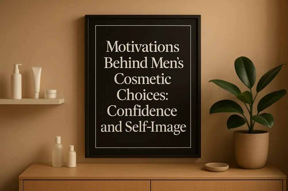 Motivations Behind Men's Cosmetic Choices: Confidence and Self-Image