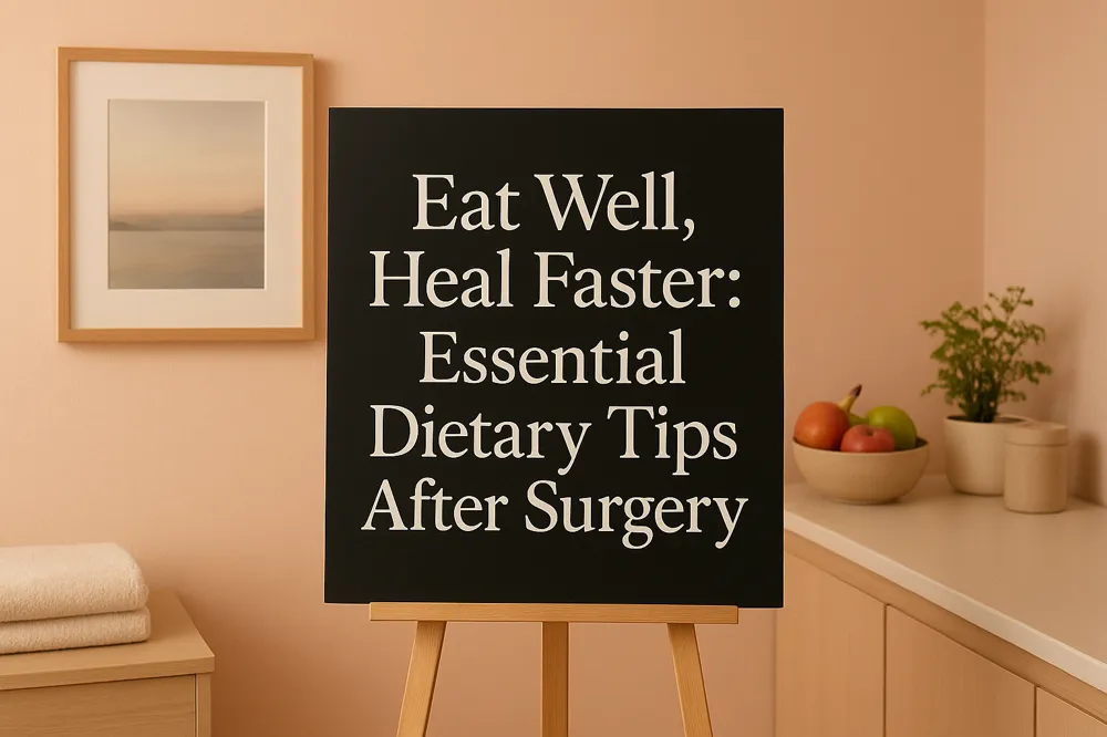 Eat Well, Heal Faster: Essential Dietary Tips After Surgery