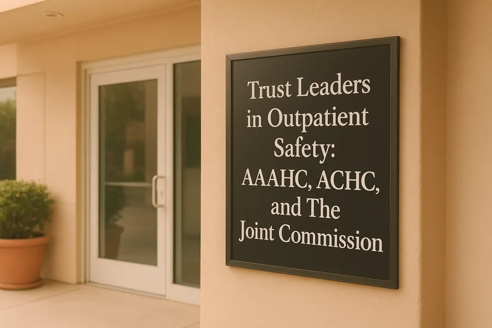 Trust Leaders in Outpatient Safety: AAAHC, ACHC, and The Joint Commission