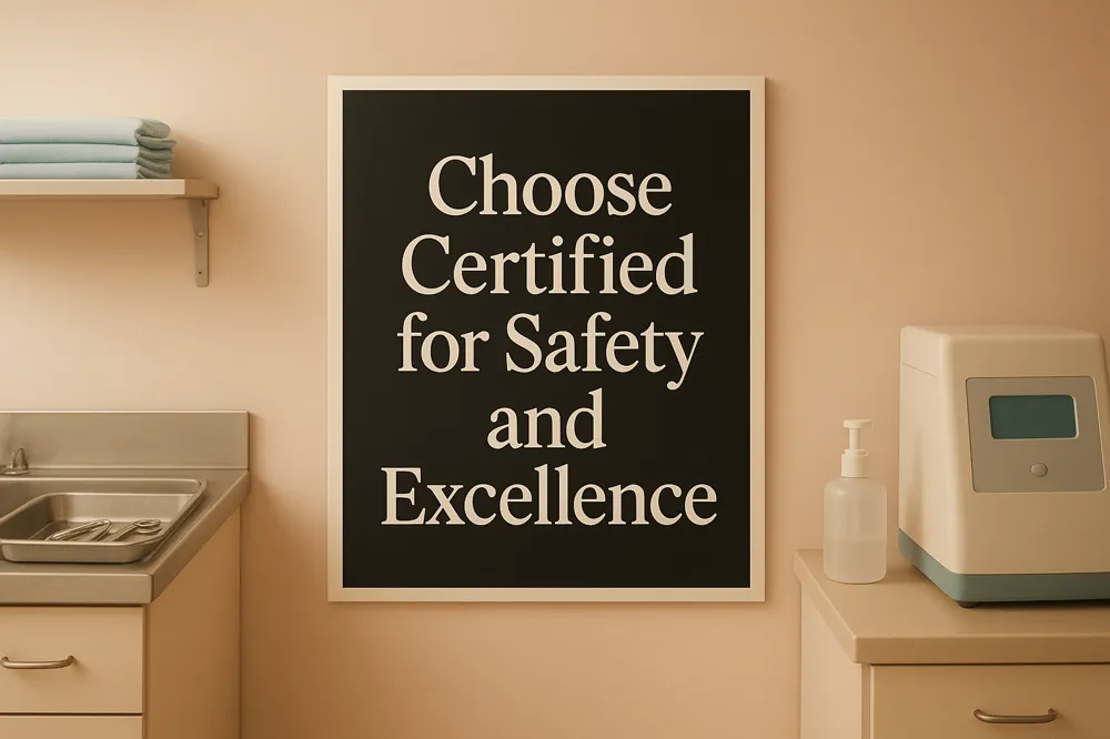 Choose Certified for Safety and Excellence