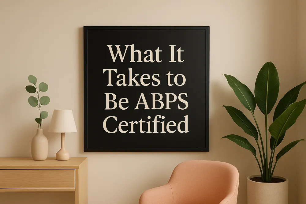 What It Takes to Be ABPS Certified