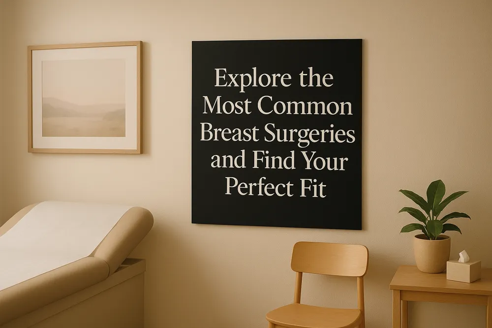 Explore the Most Common Breast Surgeries and Find Your Perfect Fit