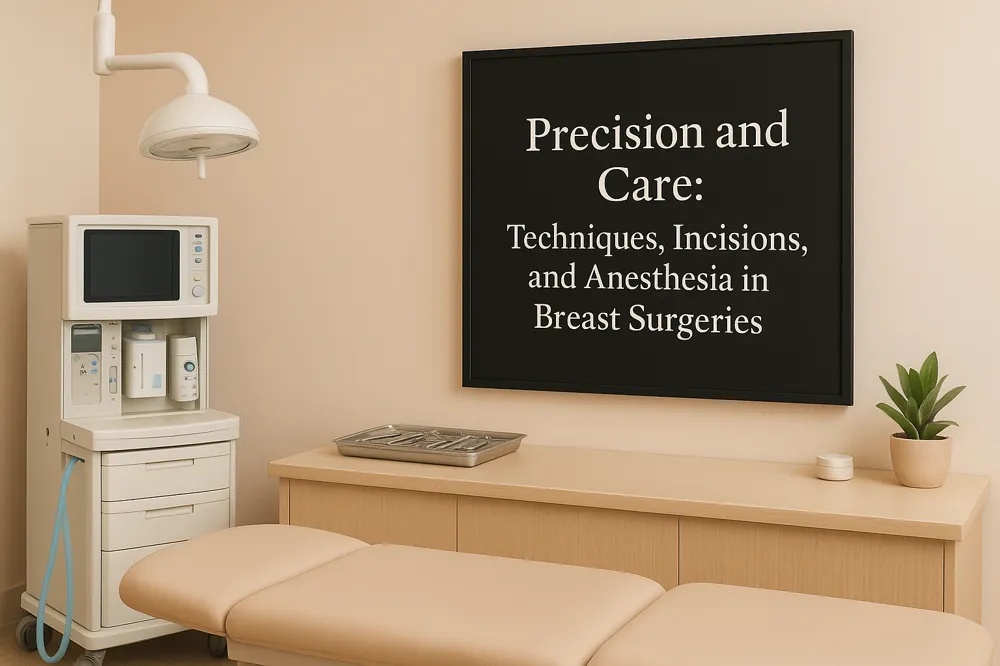 Precision and Care: Techniques, Incisions, and Anesthesia in Breast Surgeries