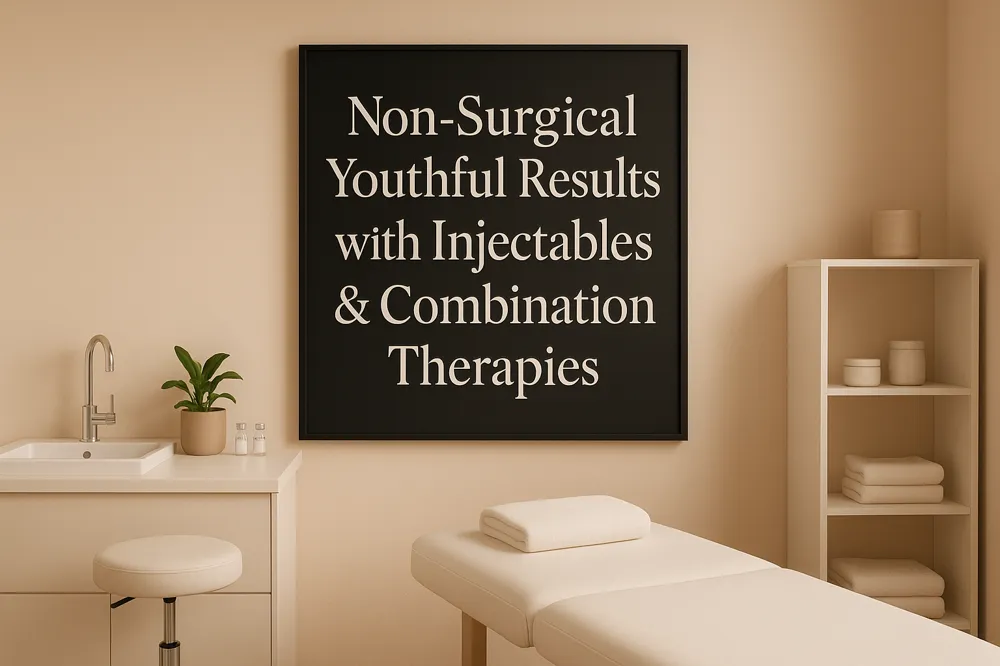 Non-Surgical Youthful Results with Injectables &amp; Combination Therapies